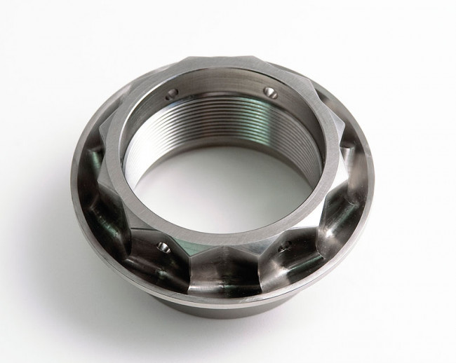 Motocorse Titanium Rear Wheel Nut For MV Agusta Models Motocorse Titanium Rear Wheel Nut For MV Agusta Models